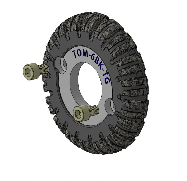6 In TruGrit wheels IBAK Compatible set by TruGrit Traction