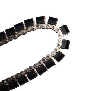 Cues Compatible 30 Cleat MAXIMUM GRIP RUBBER Tracks- #35 Chain (Pair)