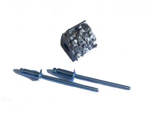TruGrit® STEEL Carbide Gritted Cleat For #35 Chain