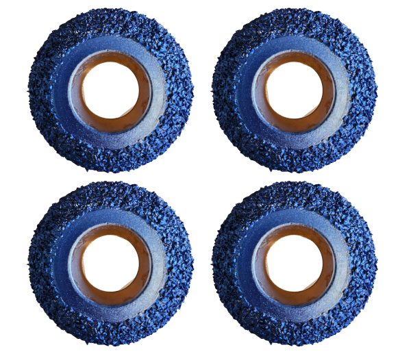 TruGrit STEEL Wheel Kit | Envirosight Quick Change Compatible | 8" Pipe