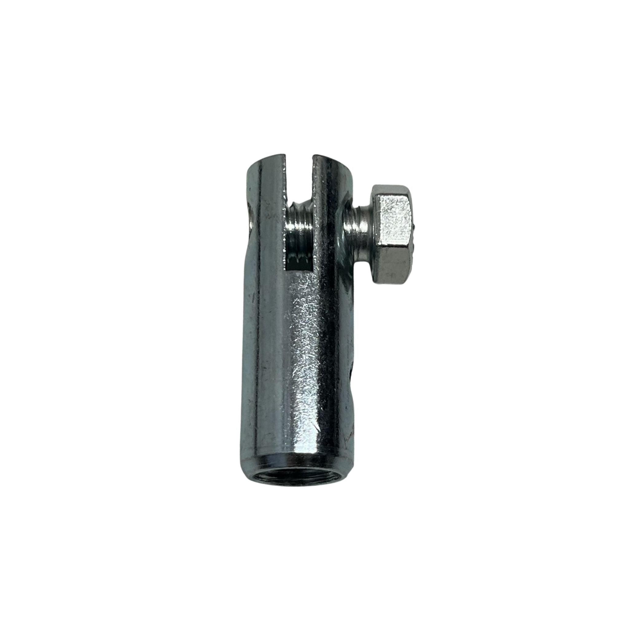 3" and 4" Auger Couplings with Side Bolt for Sectional Sewer Rod side view