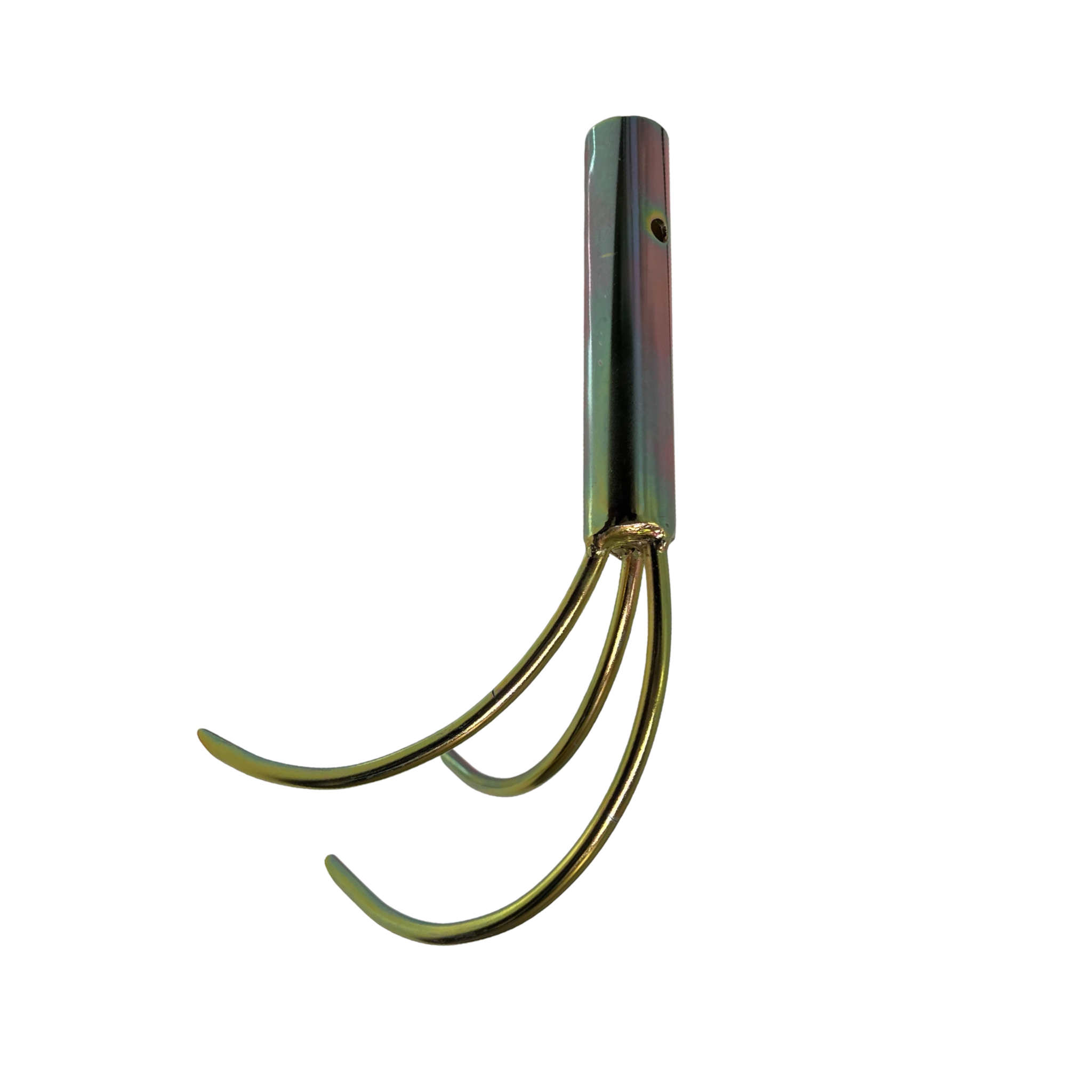 3 Prong Sewer Debris Grabber with Coupling upright view