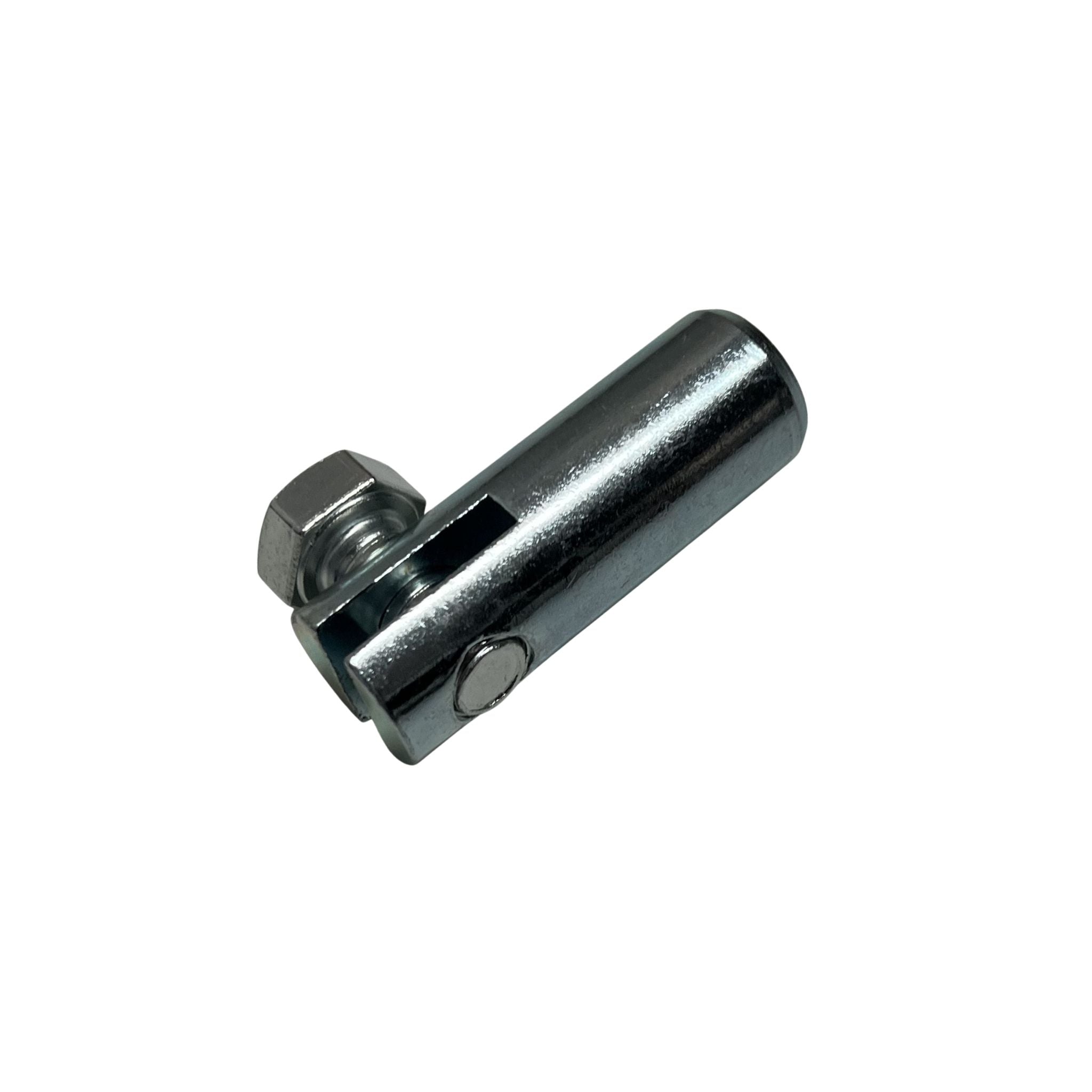 5" and Up Auger Coupling with Side Bolt for Sectional Sewer Rod side view