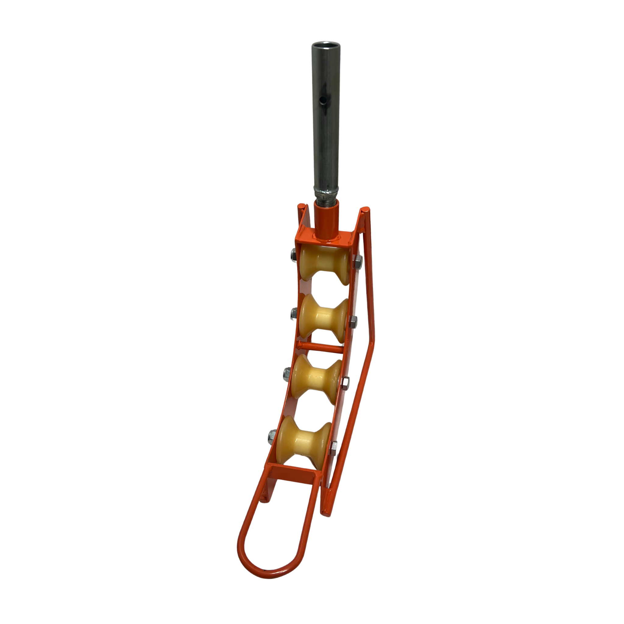 Powder Coated Down Hole Sewer Guide With Roller alternate photo 2