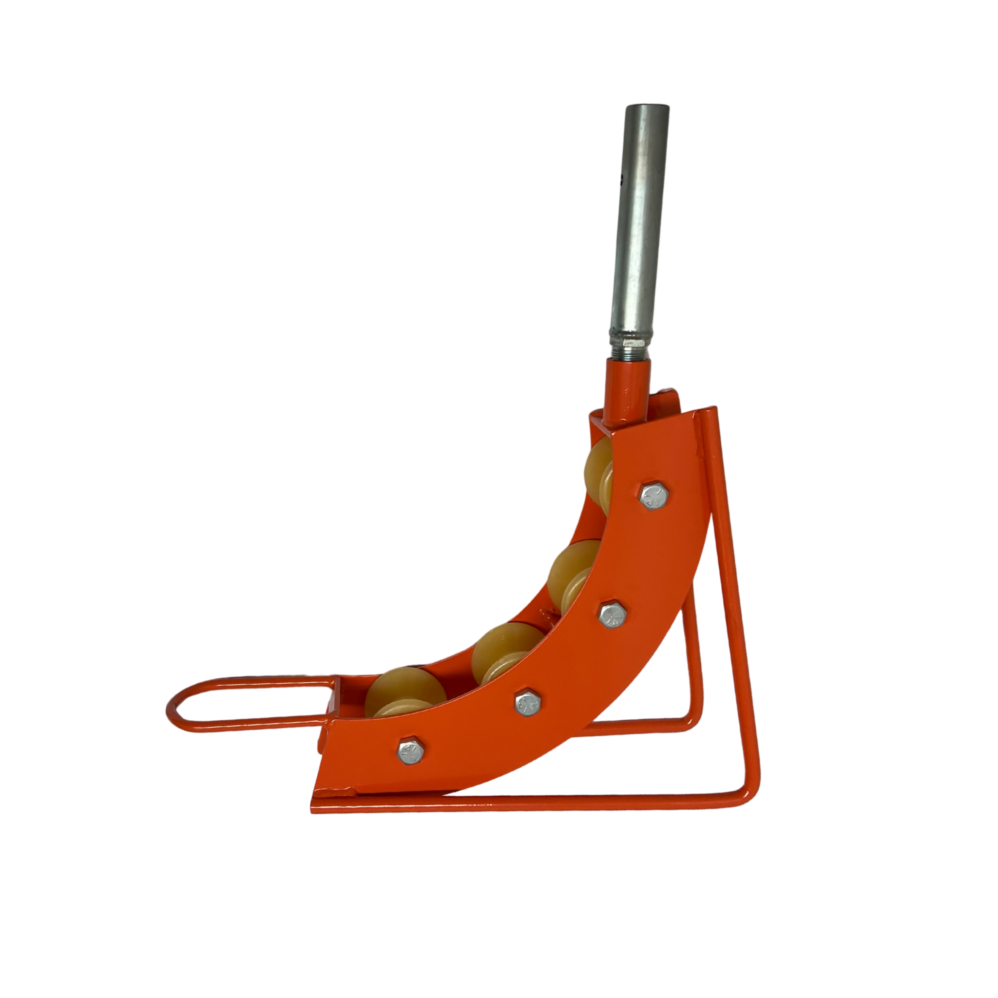 Powder Coated Down Hole Sewer Guide With Roller alternate photo 3