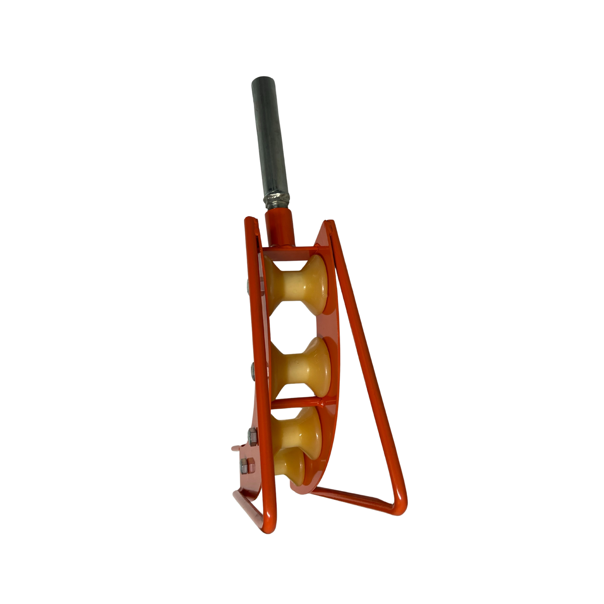 Powder Coated Down Hole Sewer Guide With Roller alternate photo 4