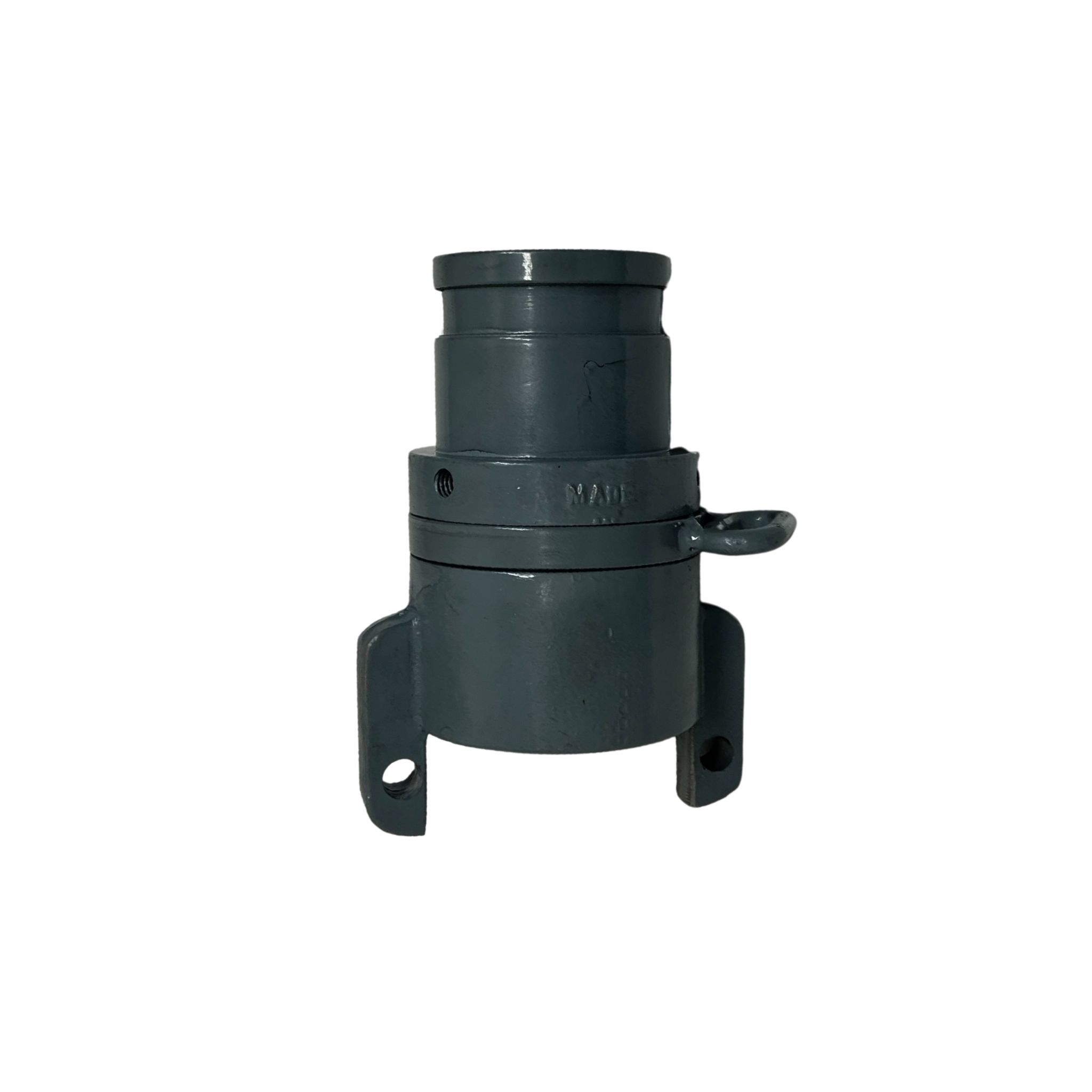 Aluminum Male End Hose Coupling with Slip Ring for Sewer Rodder product photo