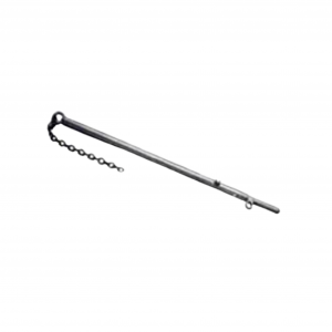 Lightweight Rod Guide Brace with Chain and Rope for Sewer Rodder product photo