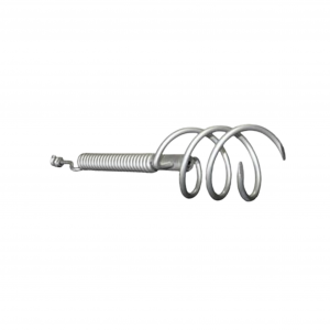 4" Double Corkscrew for No.5 Style Plumber Sewer Rod – 1/4" product photo