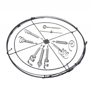 "No.5" SET Complete Kit – No.5 Style Plumber Sewer Rod 1/4" product photo