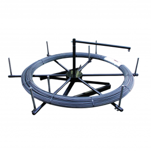 Sewer Rod Loading Frame – Heavy Duty 6-Spoke product photo