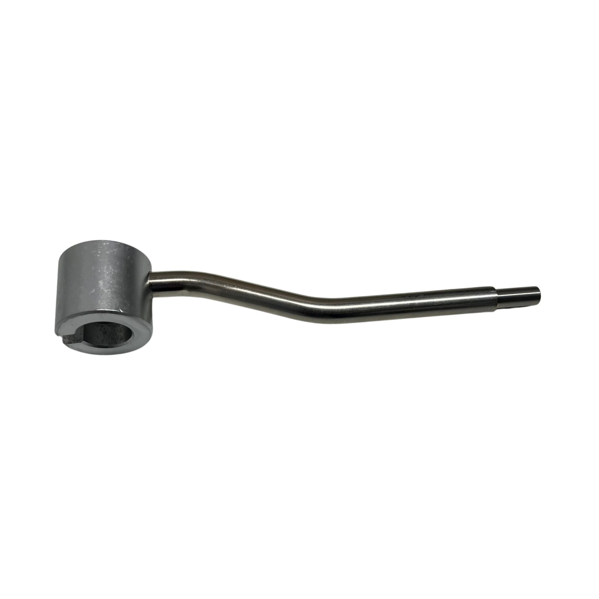 Assembly Wrench for Sectional Sewer Rod – Tightening Rod Connection in use on rod connection