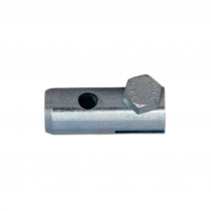 Direct Hook Root Saw Coupling – Continuous Sewer Rod upright view