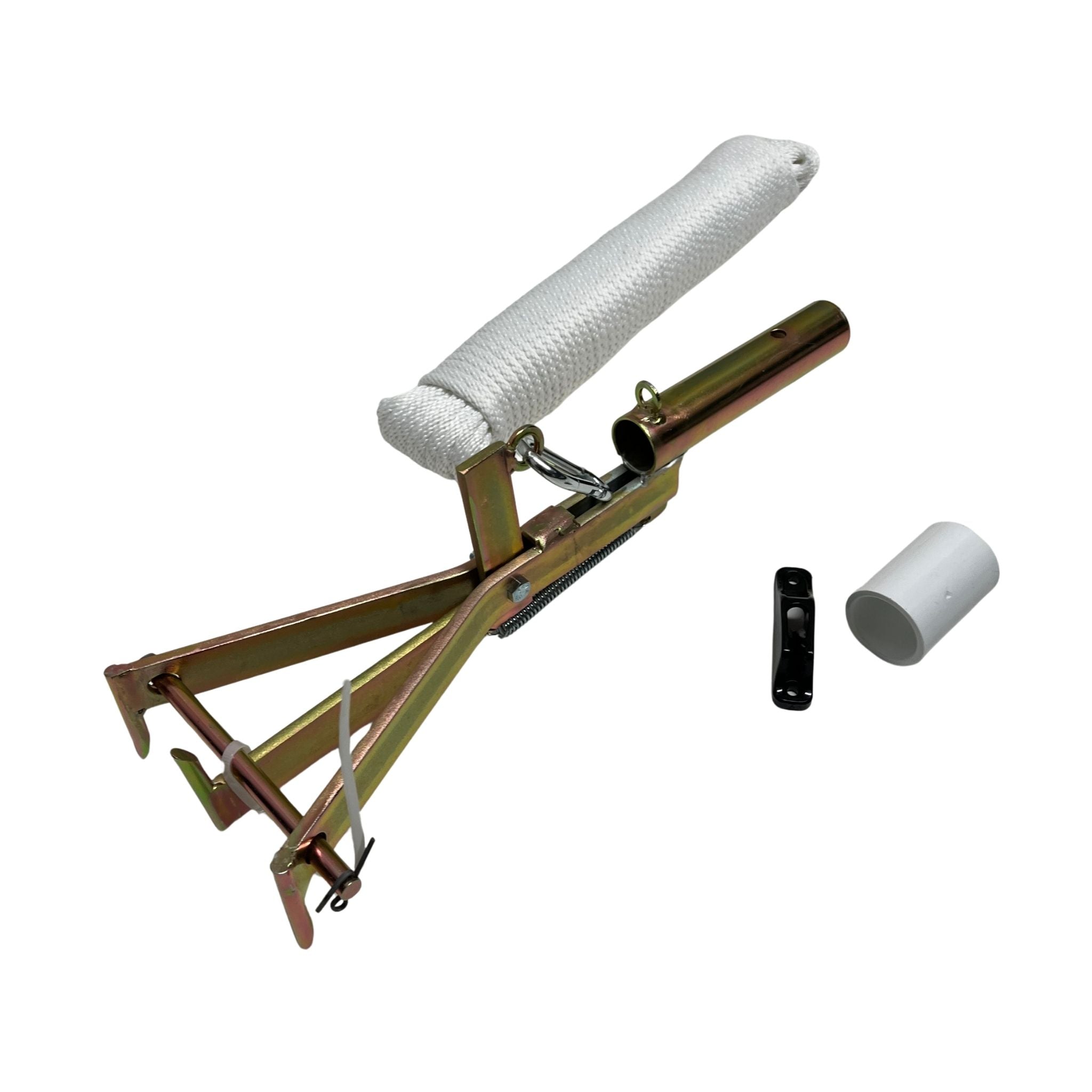 Max-Claw Sewer Debris Removal Tool with Coupling upright view
