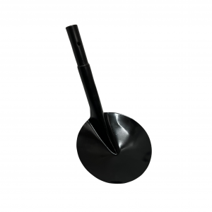 Sewer Catch Basin Spoon with Coupling upright view