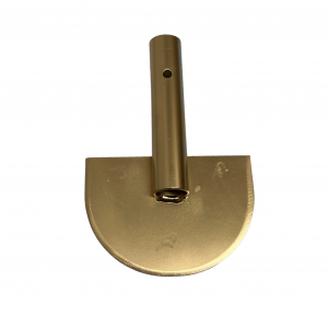 Sewer Grease Log Chopper with Coupling upright view