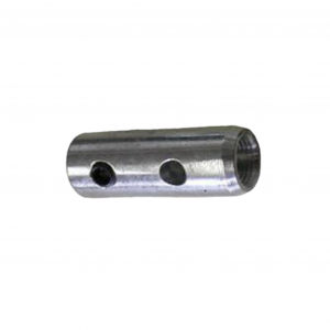 Square Bar Corkscrew Coupling for Sectional Sewer Rod upright view