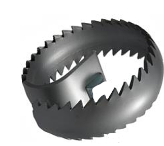 Standard Thickness Concave Root Saw blade detail