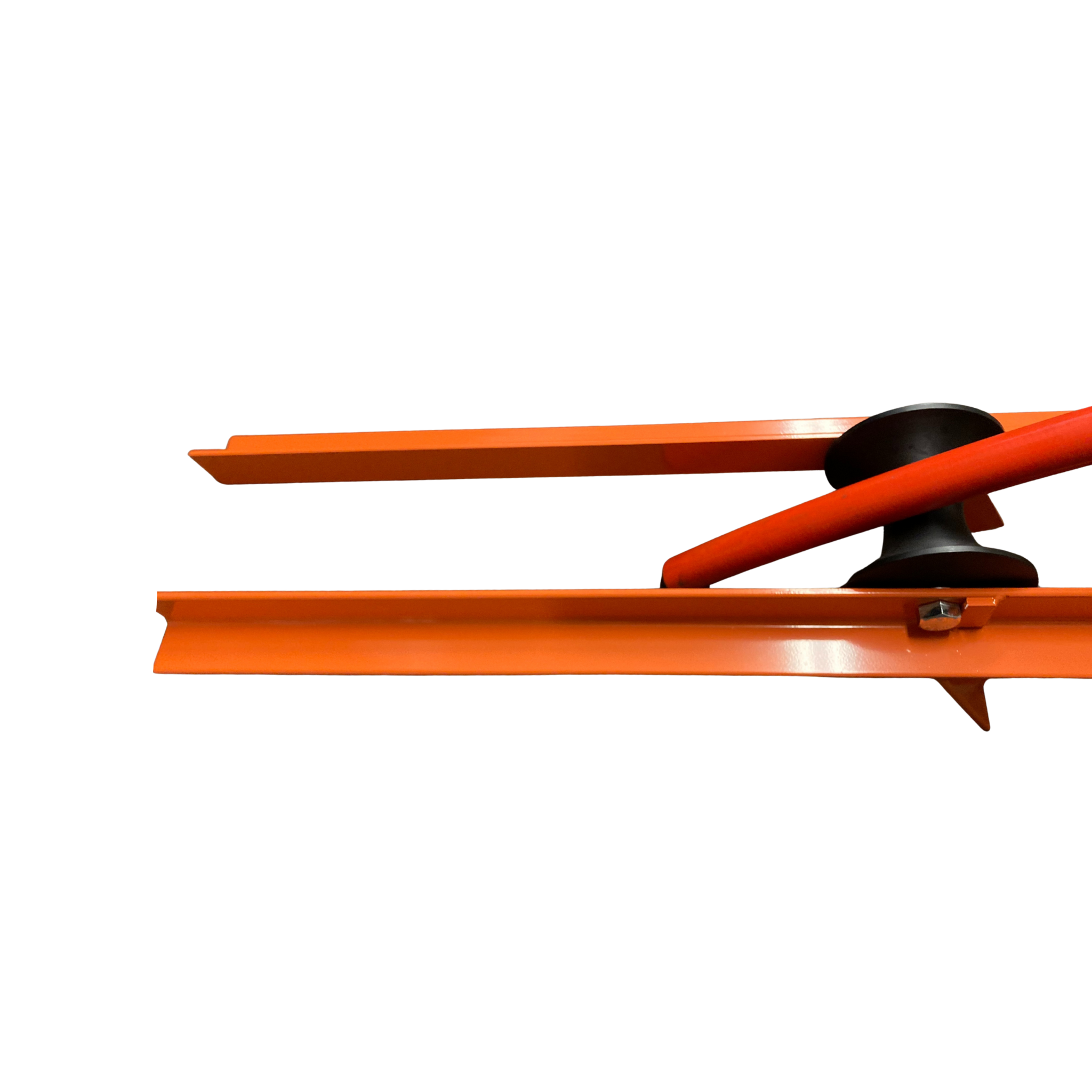 Top Aluminium Manhole Sewer Hose Guide With Roller top view