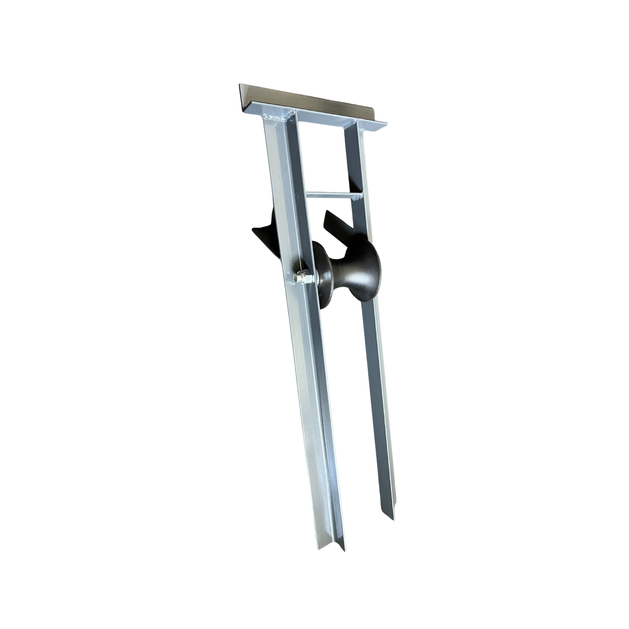 Upper Steel Manhole Sewer Hose Guide With Roller upper angle