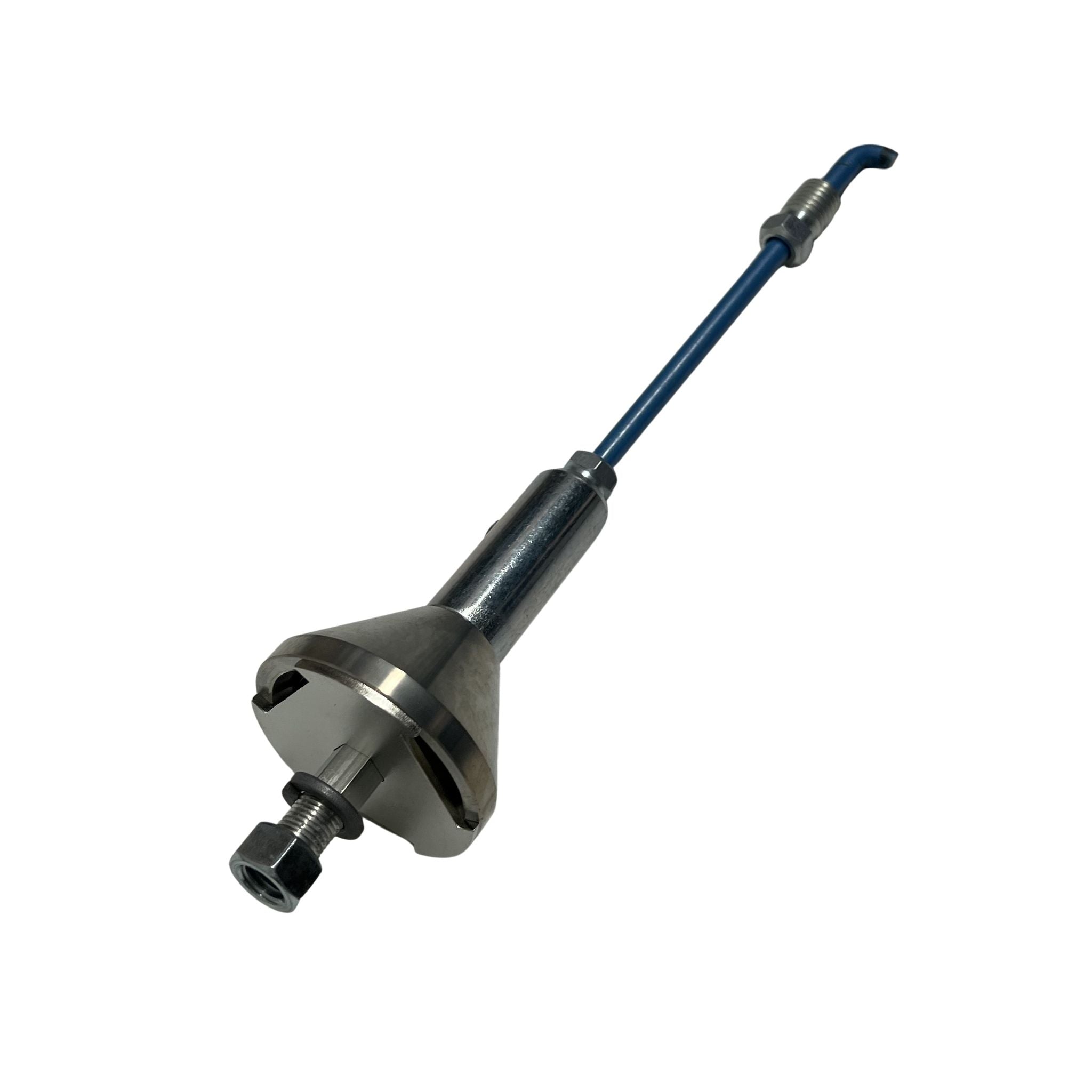 Versa-Cutter 3-Blade Chuck for Sectional Sewer Rod blade detail